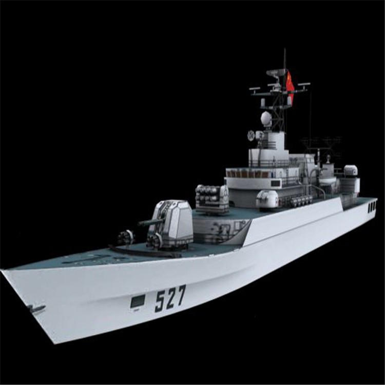 港口3d护卫舰模型
